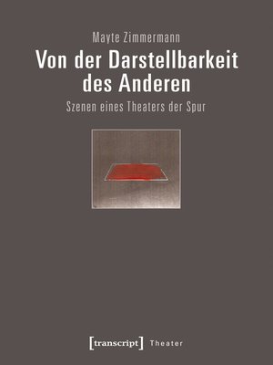 cover image of Von der Darstellbarkeit des Anderen